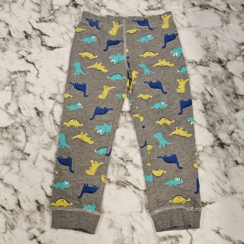HTF Best Brother Dinosaur Hoodie‎ and Pants Set Carters Toddler Boys Size 4T